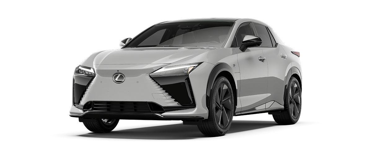 Exterior of the Lexus RZ 350e in Wind exterior color.