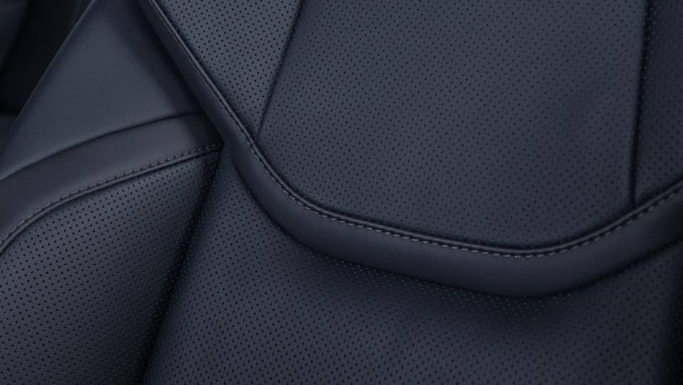 ES 500e Luxury shown with Black interior.