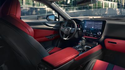 2026 Lexus NX interior dashboard at Lexus of Westminster in Westminster