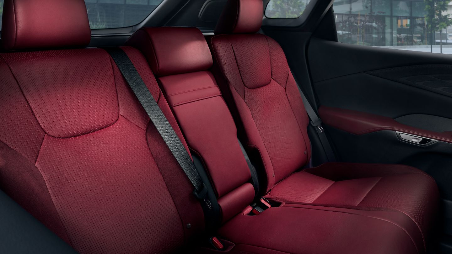 Lexus RX F-Sport Rear Seating